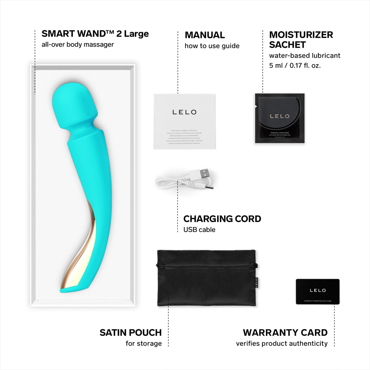SMART WAND™ 2 LARGE Aqua