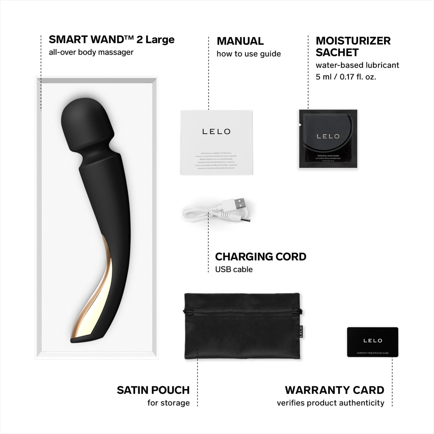 SMART WAND™ 2 LARGE Black
