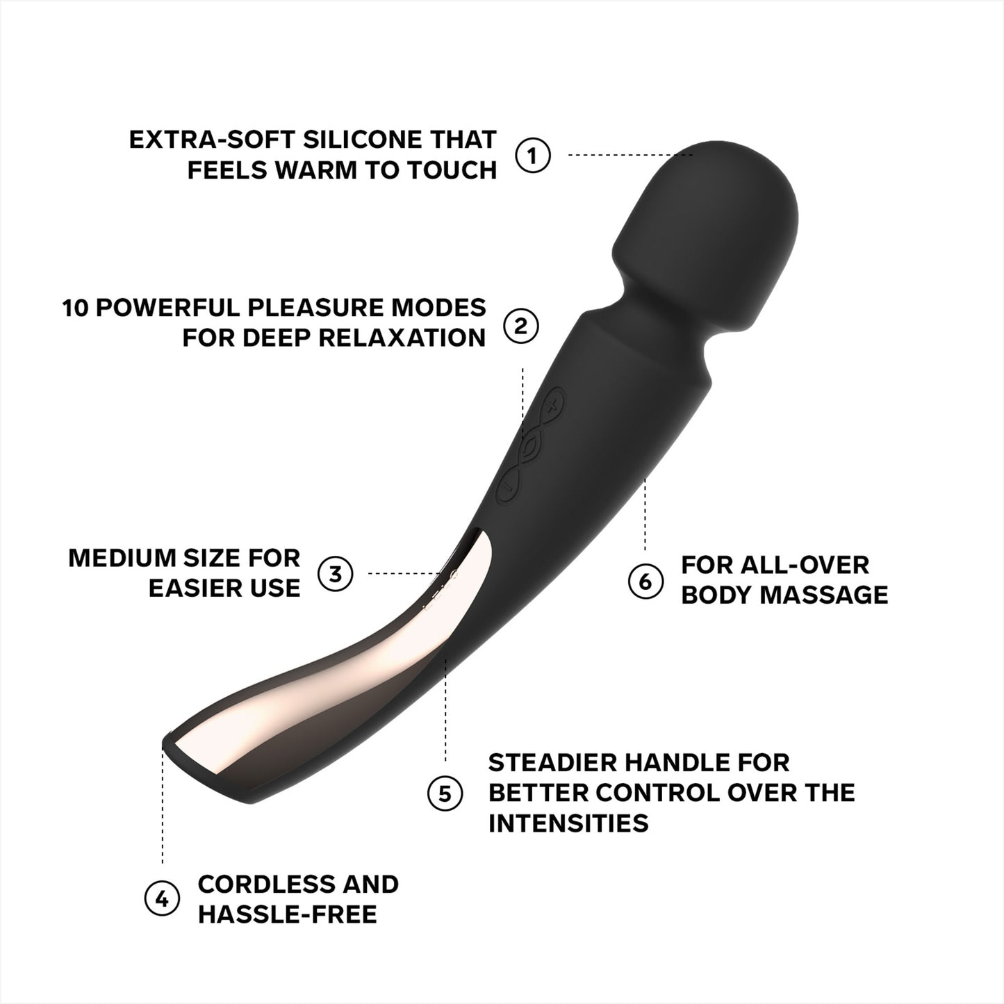 SMART WAND™ 2 MEDIUM Black