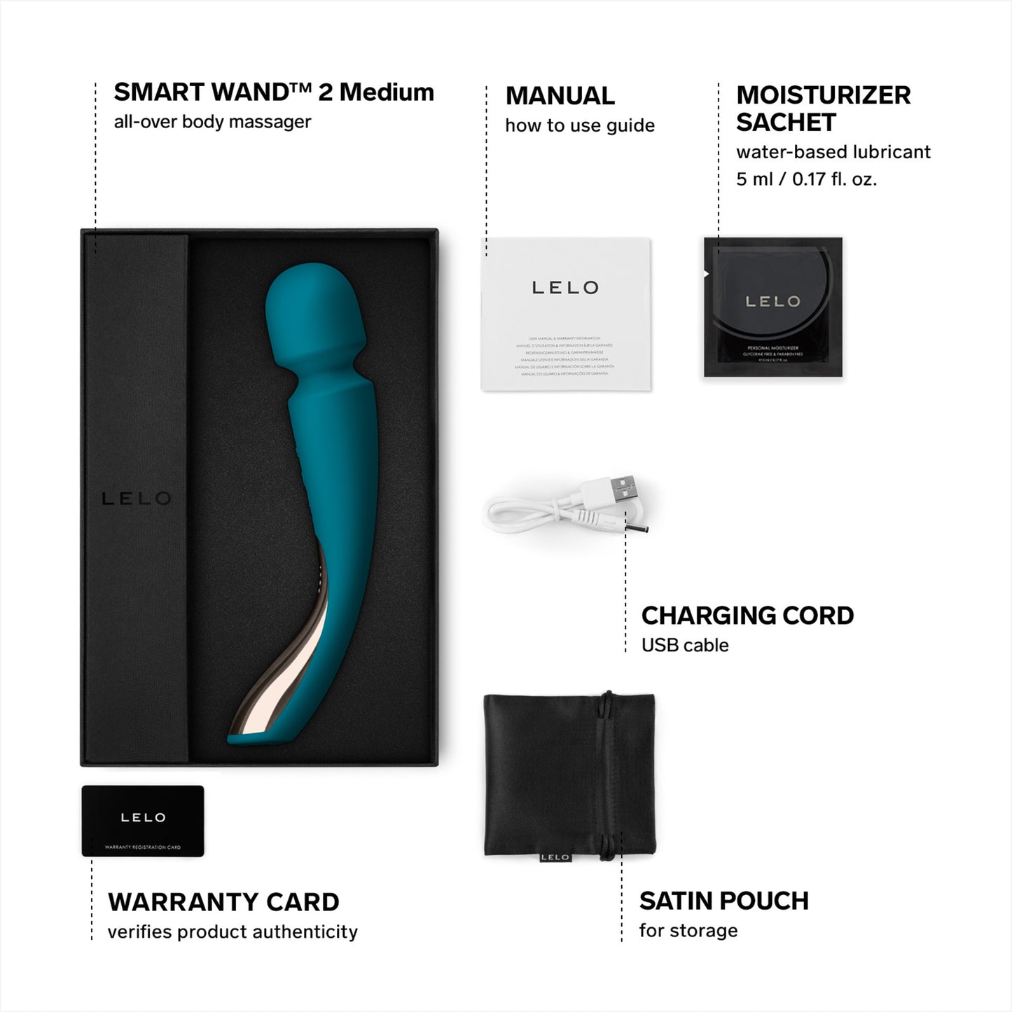 SMART WAND™ 2 MEDIUM Ocean Blue
